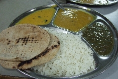インドの定食 ターリー